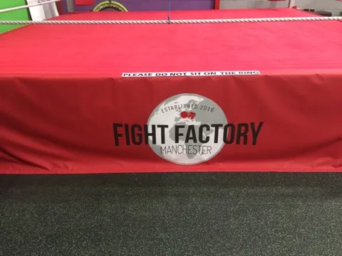 Red ring skirt for Fight Factory